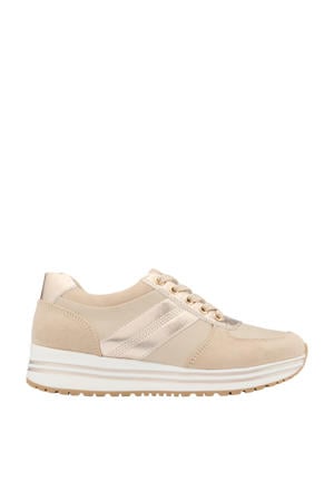 sneakers beige/goud