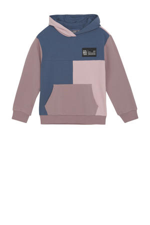 hoodie roze/blauw