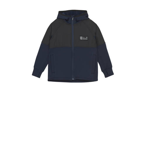 Color Kids fleece vest donkerblauw/zwart afbeelding