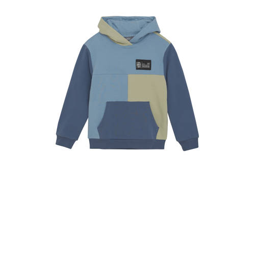 Color Kids hoodie blauw/groen afbeelding