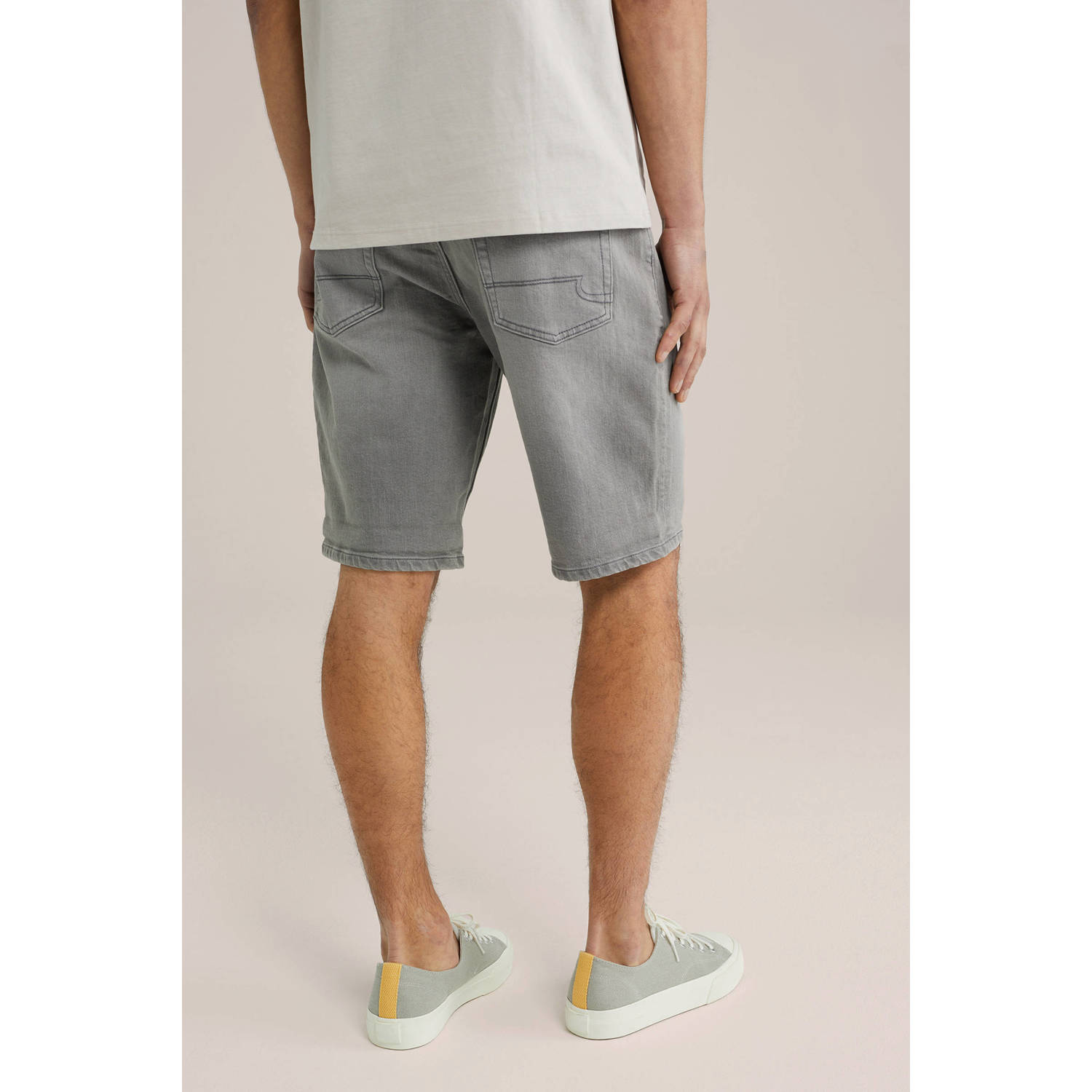 WE Fashion Blue Ridge regular denim short grey denim