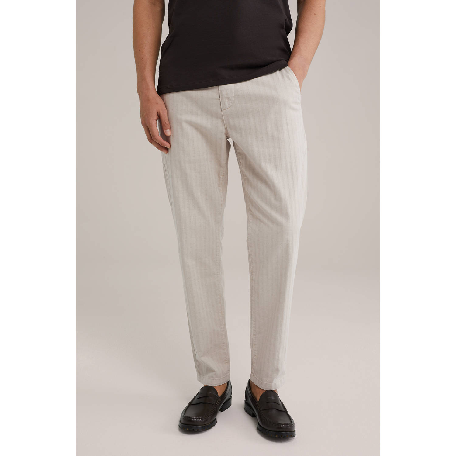 Van Gils tapered chino beige