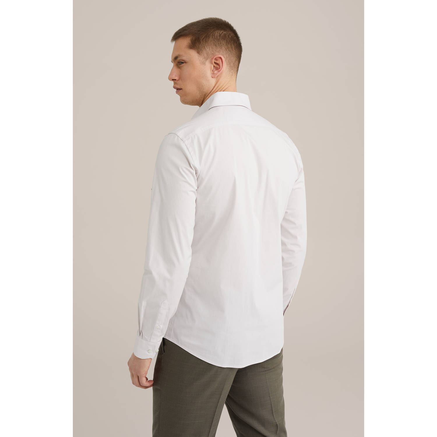 WE Fashion WE Fundamentals zakelijk overhemd lichtroze