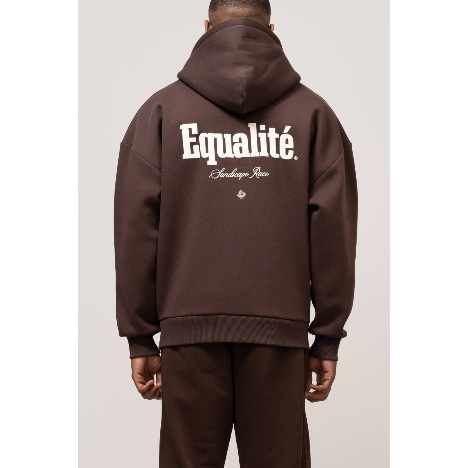 Equalité sweatvest bruin