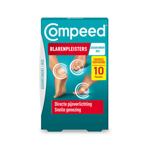 blarenpleisters mixpack - 10 stuks