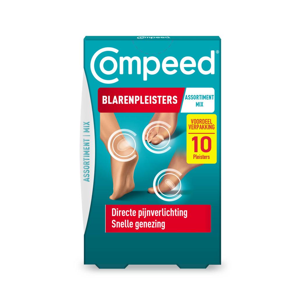 Compeed blarenpleisters mixpack - 10 stuks