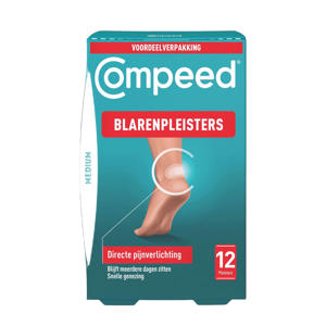 Blarenpleisters medium - 12 stuks
