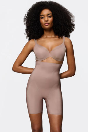 high waist corrigerende short Body Make-Up Illusion Curve lichtbruin