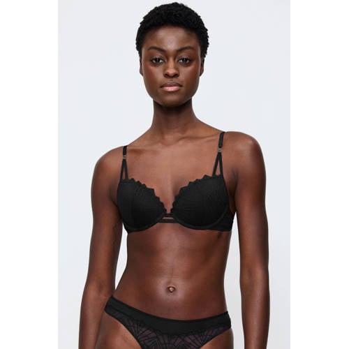 Triumph voorgevormde push-up bh That Night In Vegas zwart afbeelding