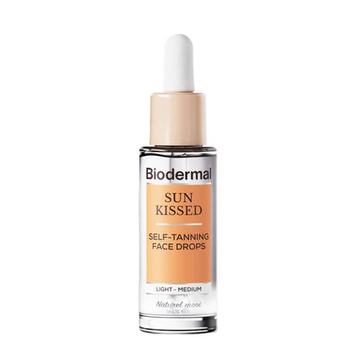 Biodermal Sun Kissed Self-Tanning face drops - 30 ml afbeelding
