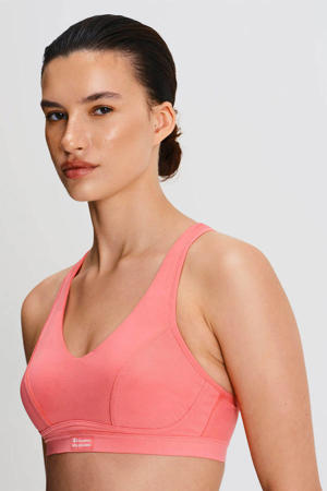 level 4 sportbh Pump Padded roze