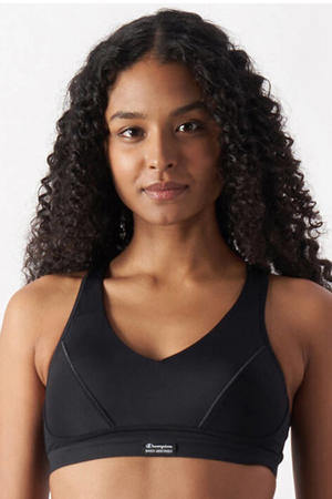 level 4 sportbh Pump Padded zwart