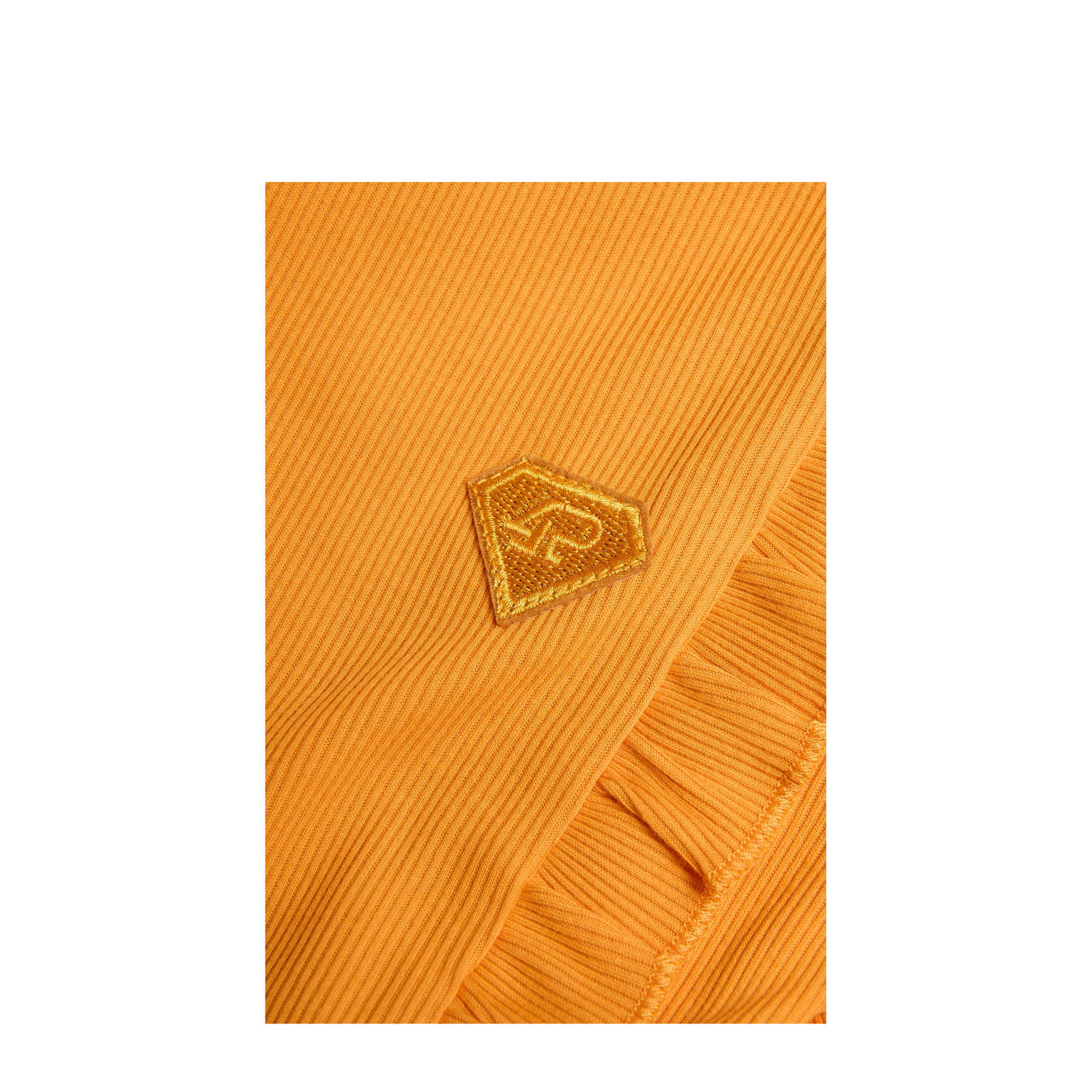 4PRESIDENT mouwloze top oranje