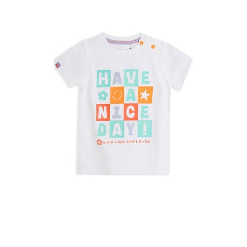 4PRESIDENT T-shirt wit afbeelding