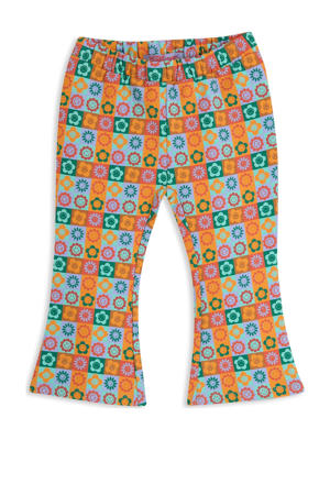 flared broek oranje
