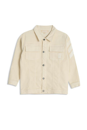 spijkerjas beige