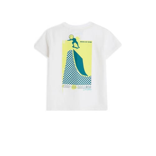 4PRESIDENT T-shirt wit afbeelding