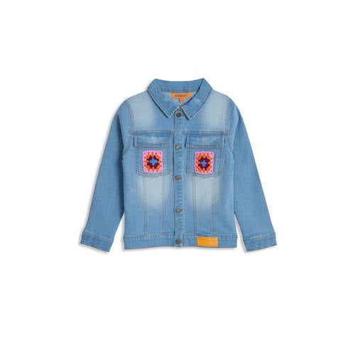 4PRESIDENT spijkerjas zomer light blue denim afbeelding