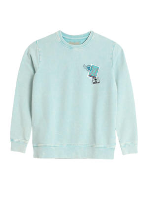 sweater blauw