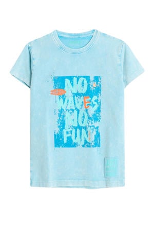 T-shirt blauw