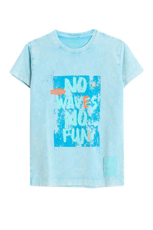 T-shirt blauw
