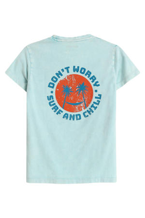 T-shirt blauw