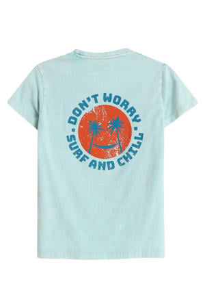 T-shirt blauw