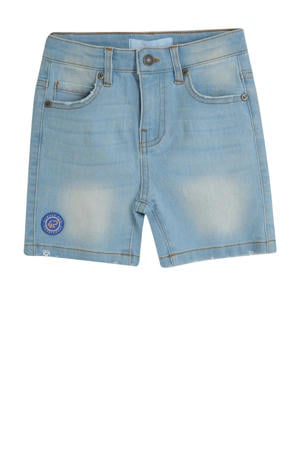 denim short light blue denim