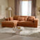 NOUS Living hoekbank links Vidar - terra