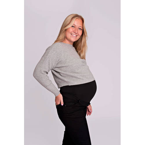 LOVE2WAIT one size zwangerschapstrui grijs afbeelding