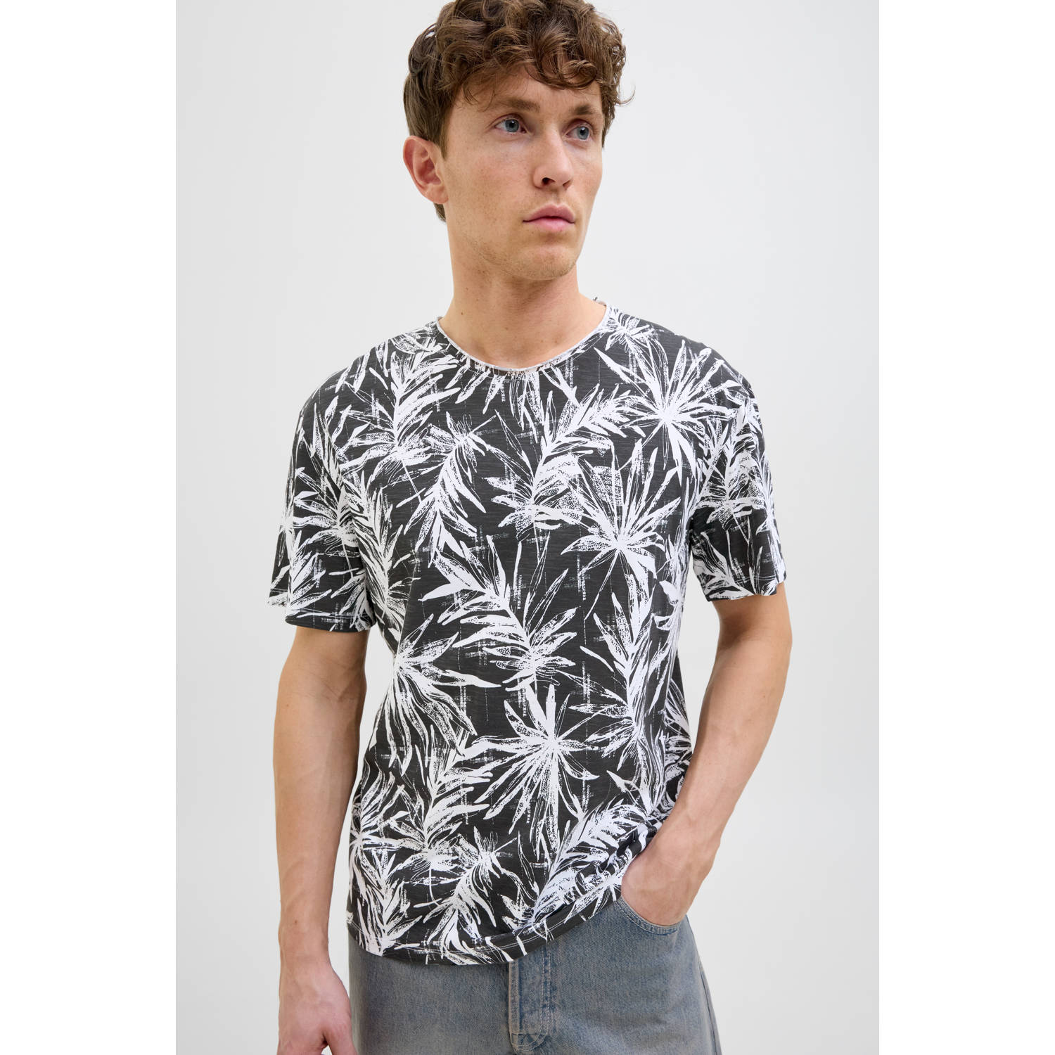 JACK & JONES ESSENTIALS T-shirt zwart