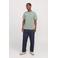 JACK & JONES ESSENTIALS regular T-shirt groen
