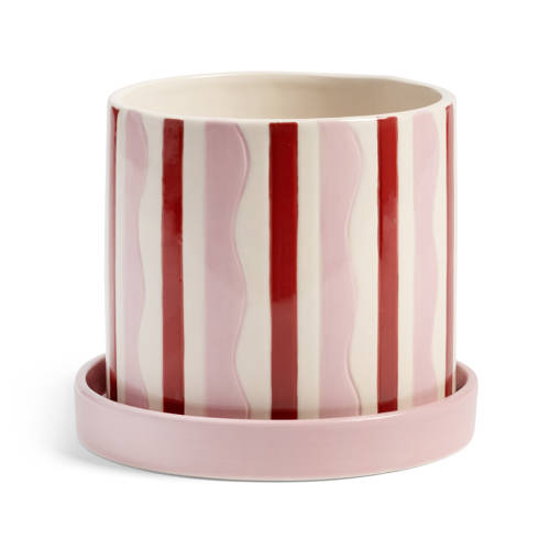 &k amsterdam bloempot Wiggle (15,5x13,5 cm) afbeelding