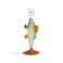 &k amsterdam kandelaar Fish groen (21 cm)