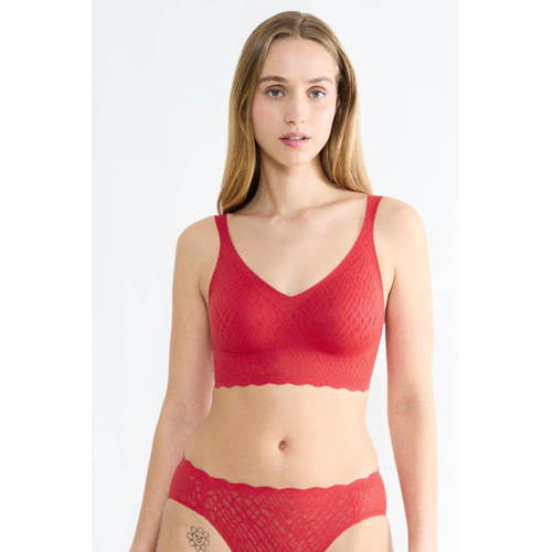 sloggi GO voorgevormde bralette Bliss Festive rood afbeelding