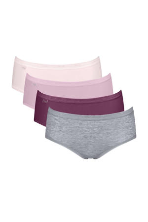 hipster Midi (set van 4) roze/grijs/paars