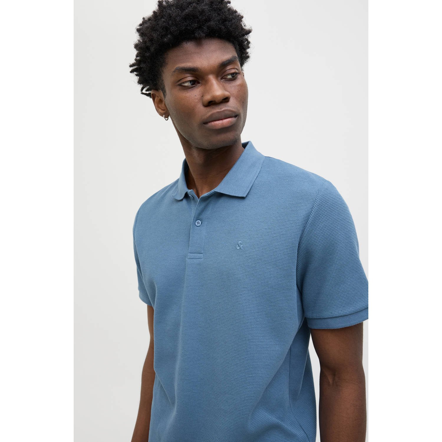 Jack & jones Poloshirt met labelstitching model 'AUSTIN'