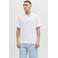 JACK & JONES ESSENTIALS regular polo met textuur wit