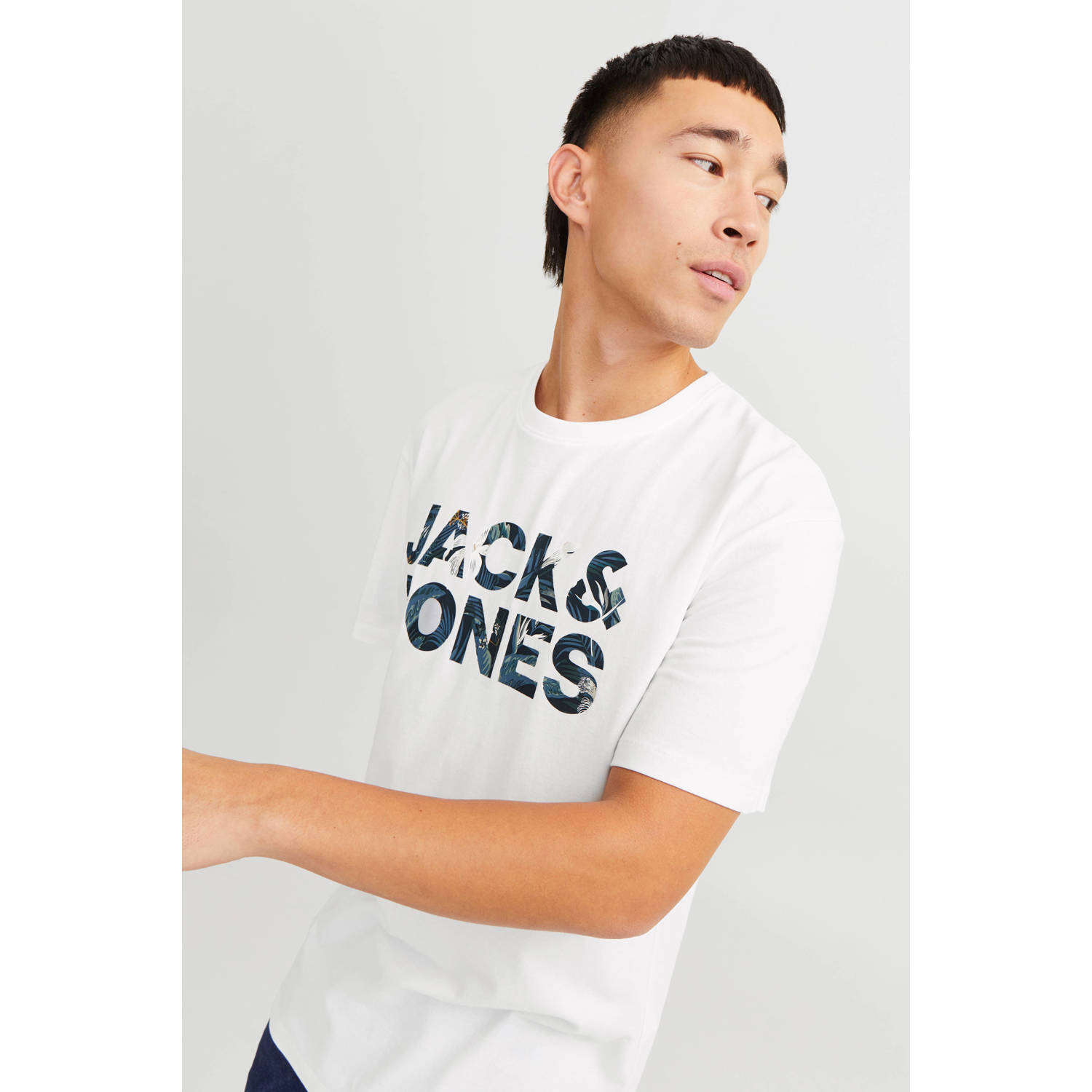 JACK & JONES ESSENTIALS T-shirt wit