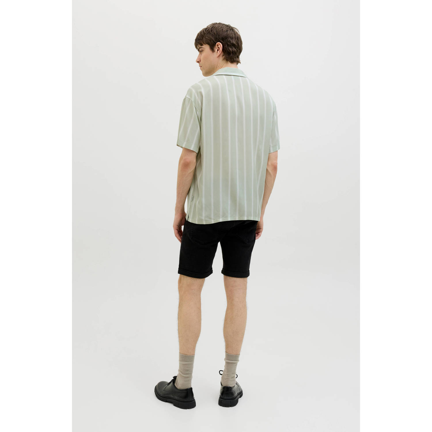JJ REBEL casual overhemd lichtgroen