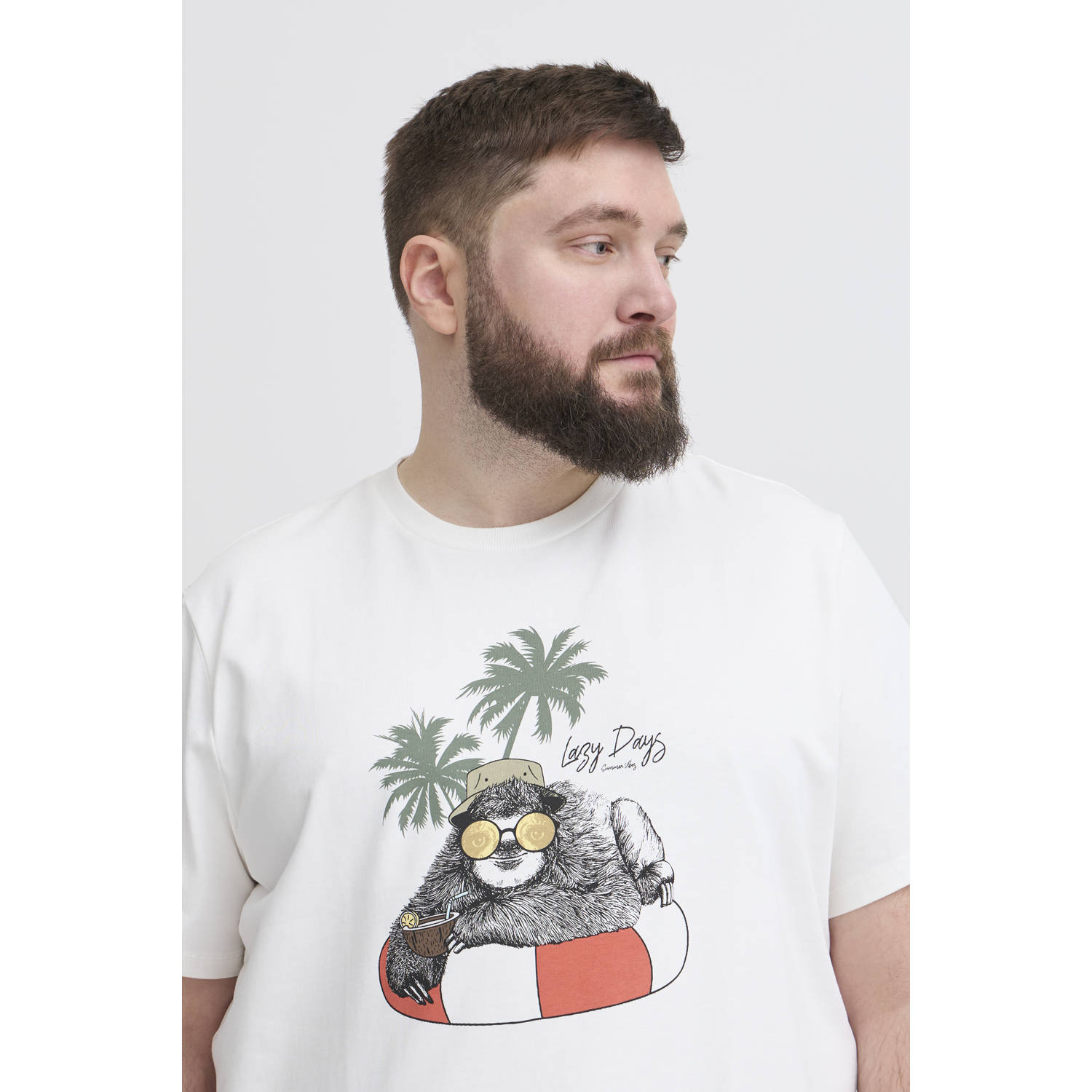 Blend Big T-shirt wit