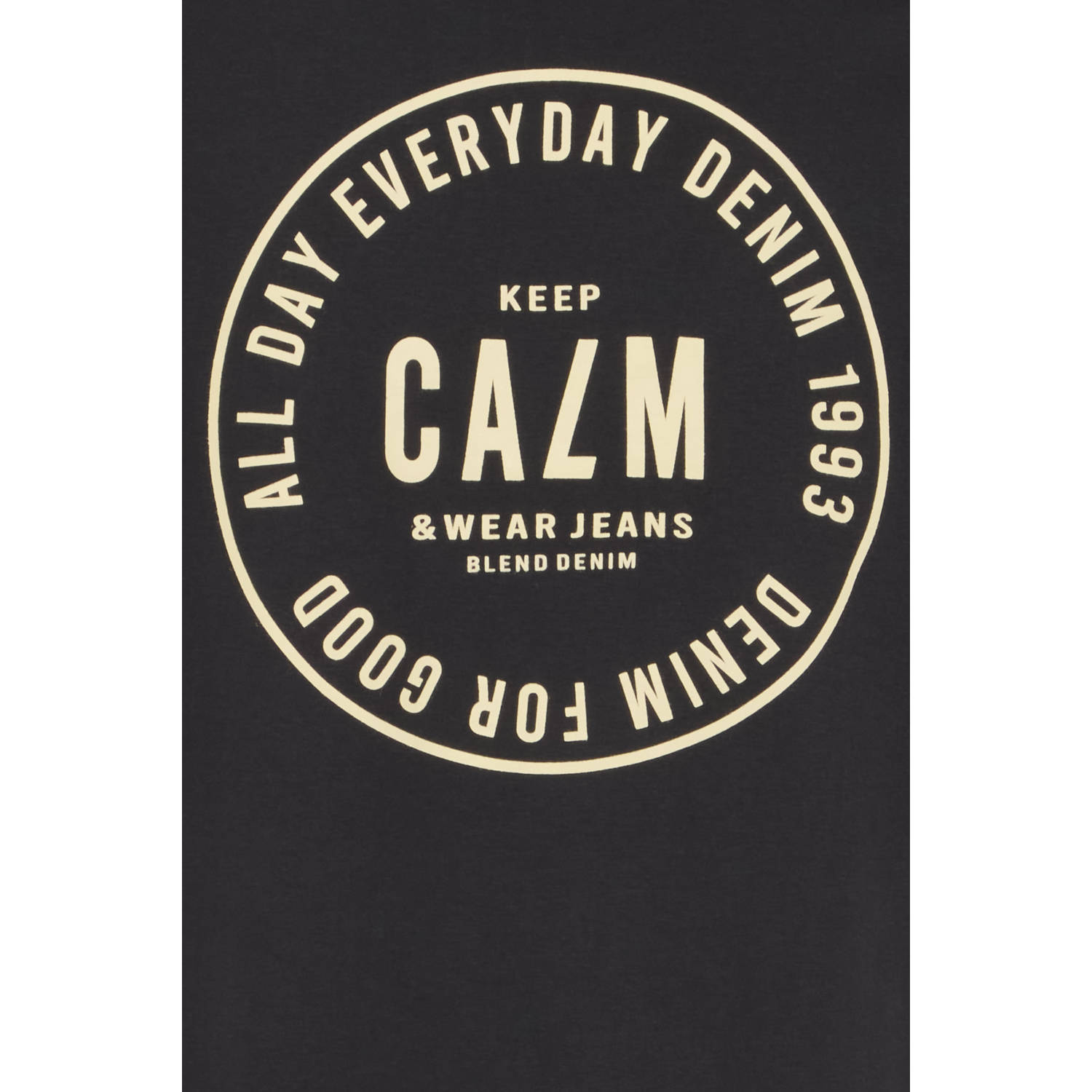 Blend Big T-shirt zwart