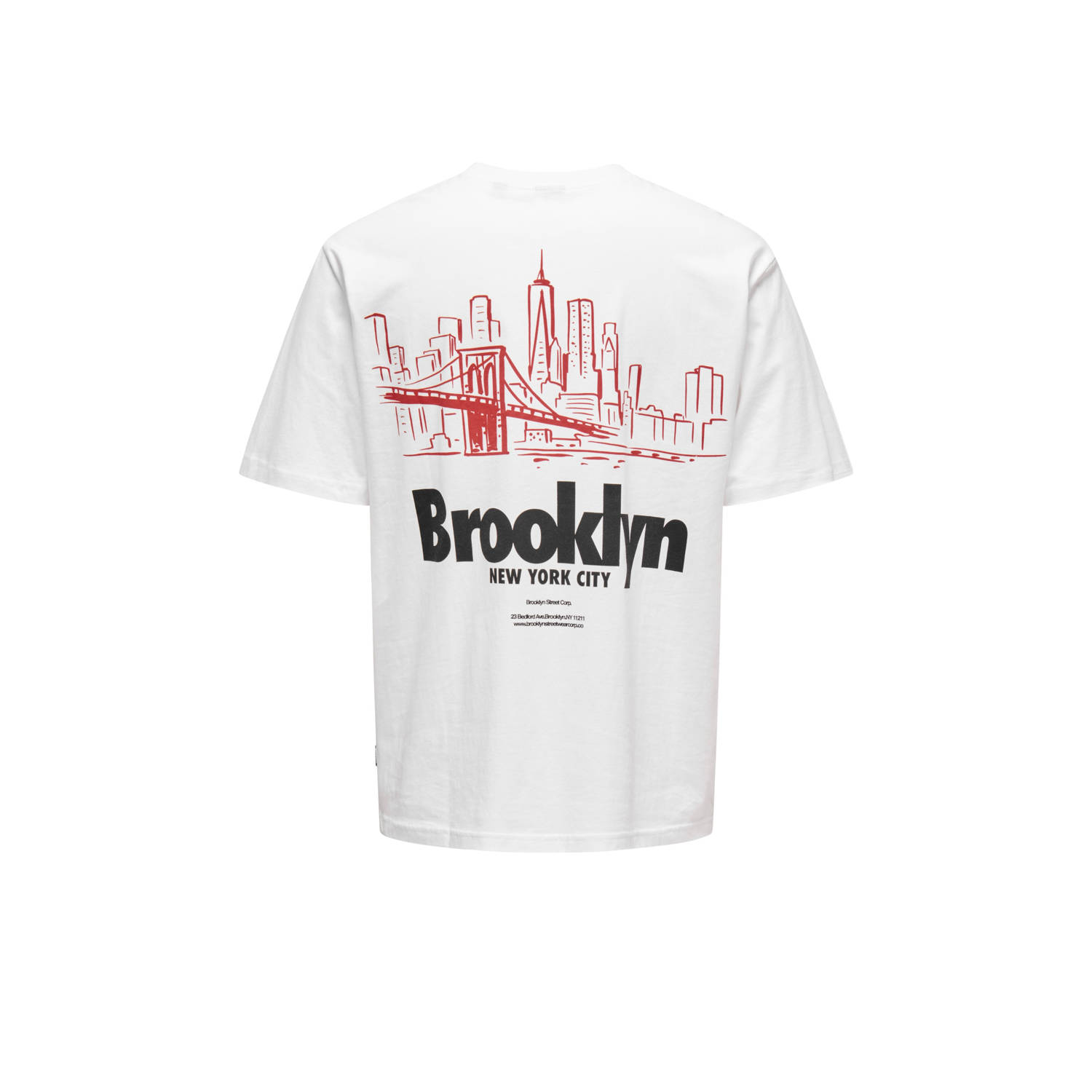 ONLY & SONS T-shirt wit