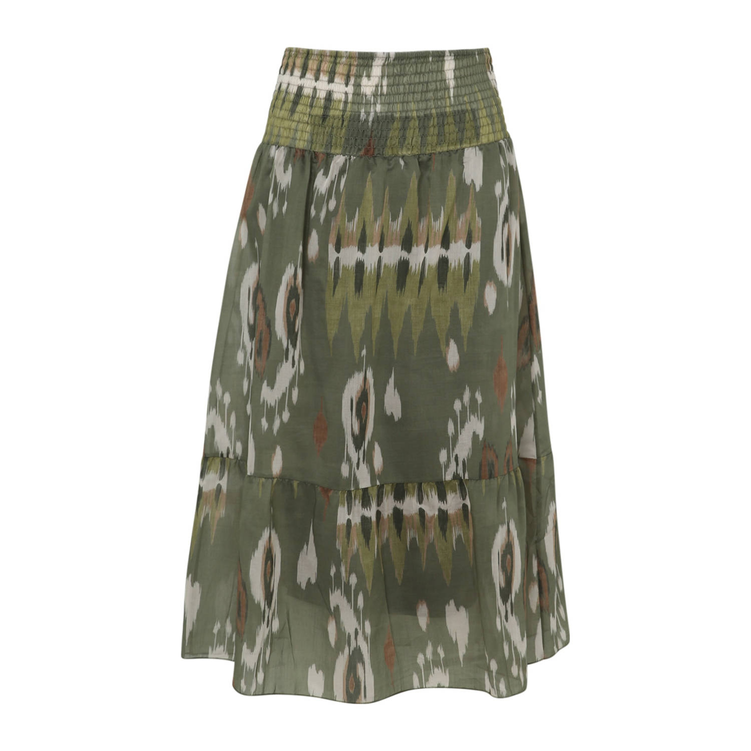 Paprika maxi rok kaki