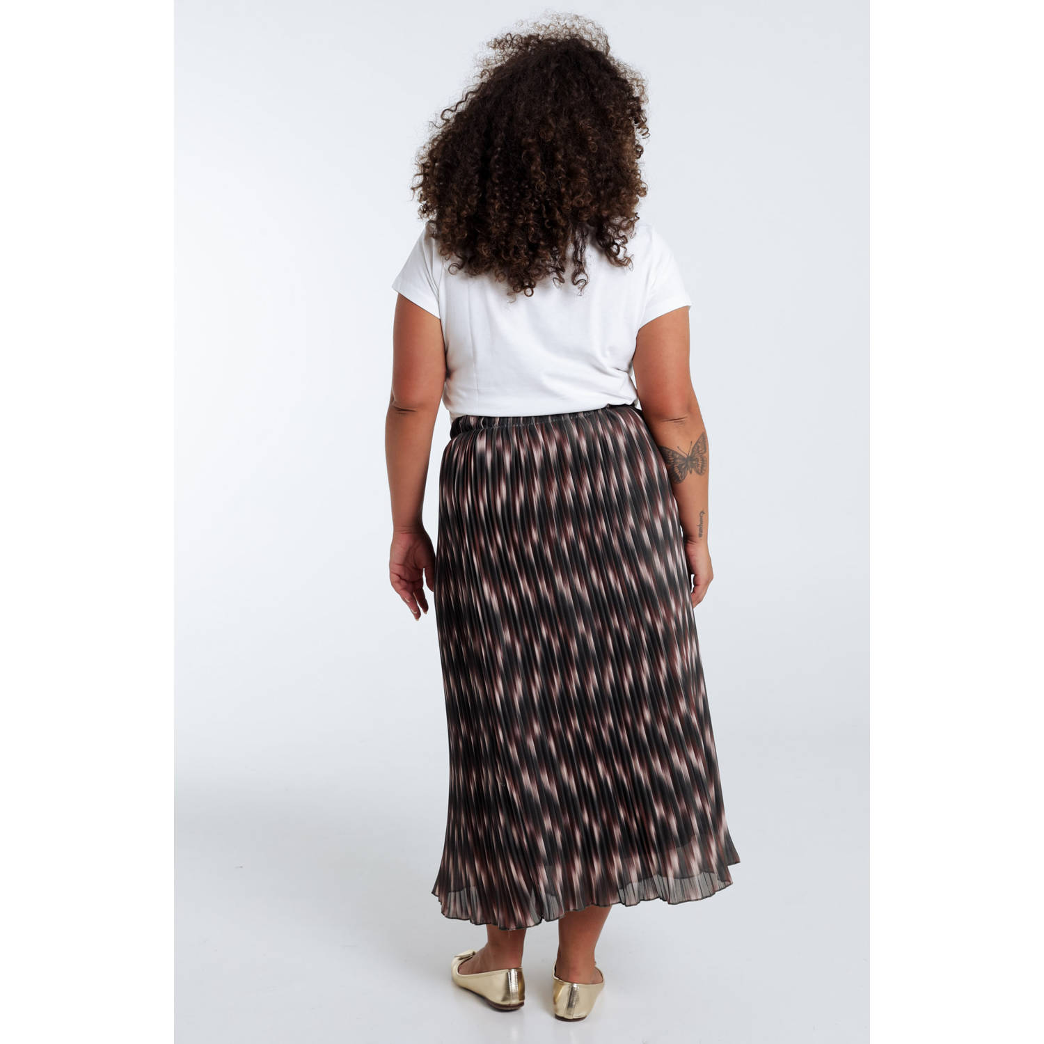 Paprika maxi rok kaki