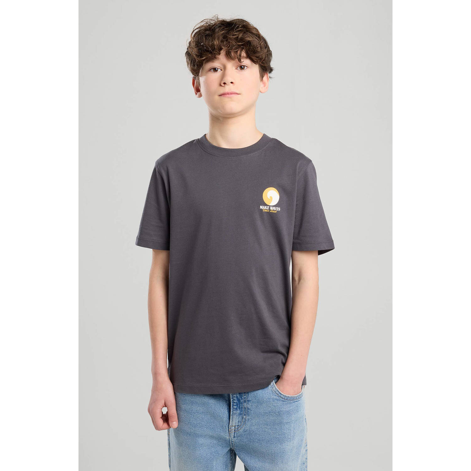America Today T-shirt antraciet