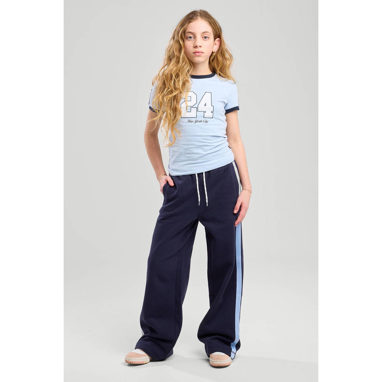 America Today sweatpant donkerblauw