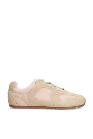 suède sneakers beige