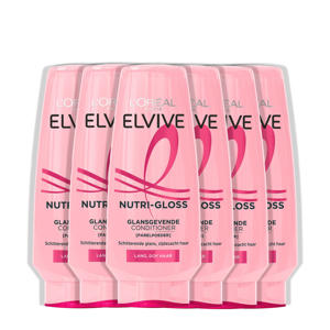 Nutri-Gloss Conditioner - Voor lang, dof haar - Met Parelpoeder - 6 x 200ML