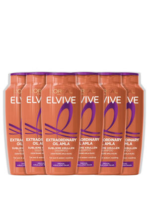 Extraordinary Oil Amla Shampoo - Voor droog, krullend haar - 6 x 250 ml - voordeelverpakking
